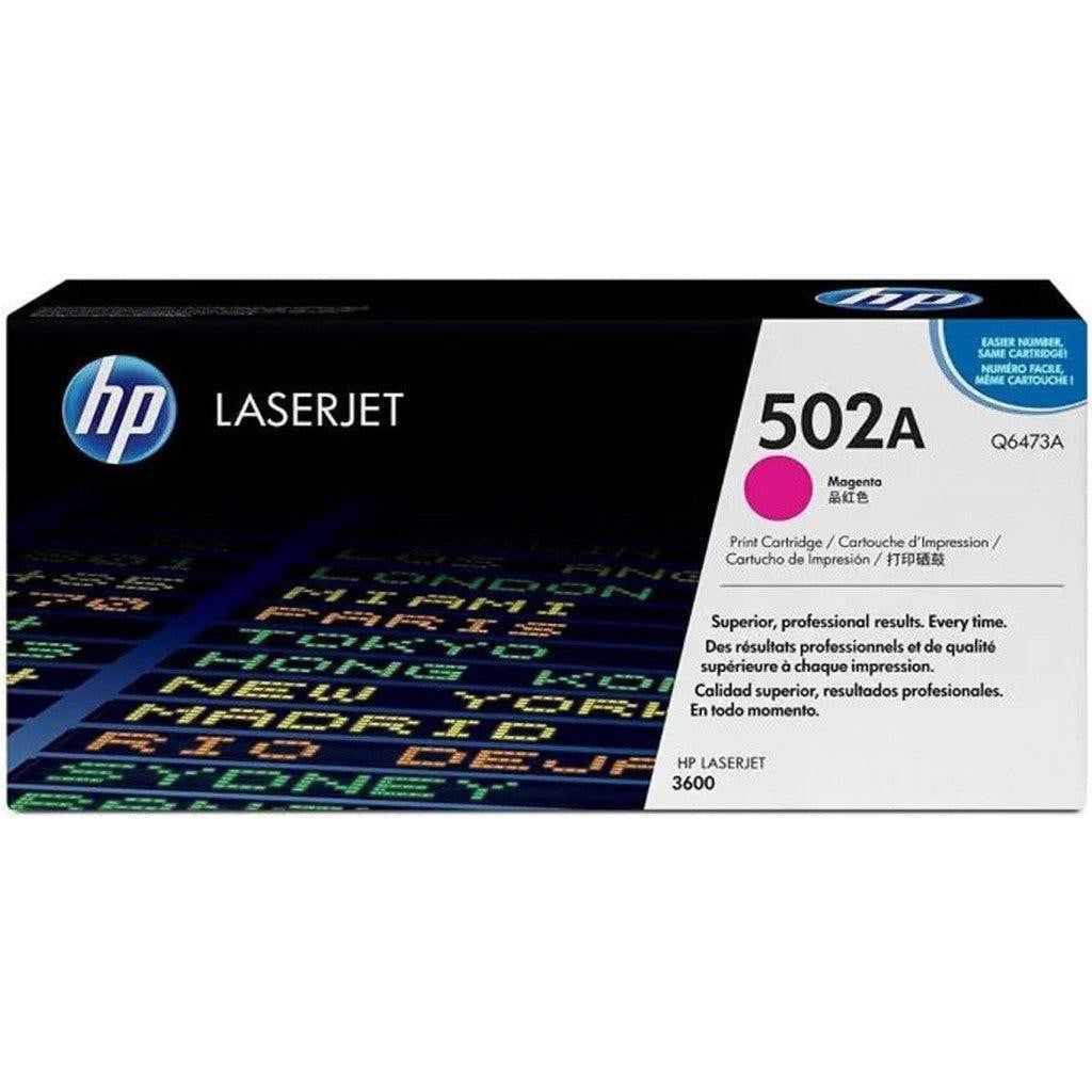 Hp 502A Original Laserjet Toner Cartridge Q6473A Magenta Color