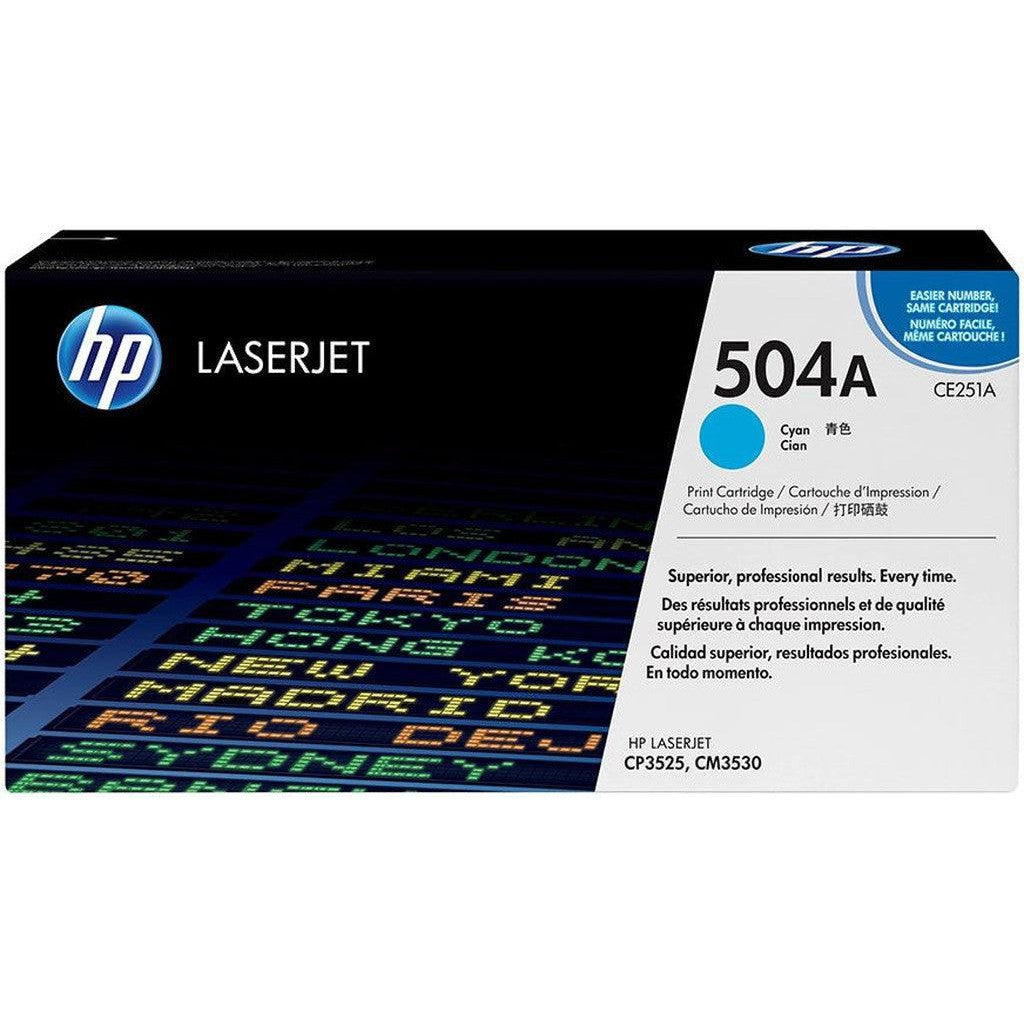Hp 504A Ce251A Toner Cartridge Cyan