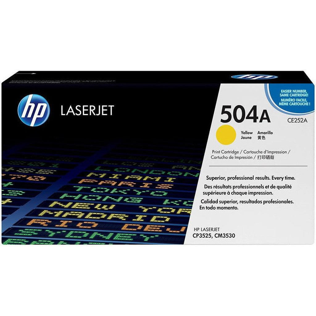Hp 504A Ce252A Toner Cartridge Yellow