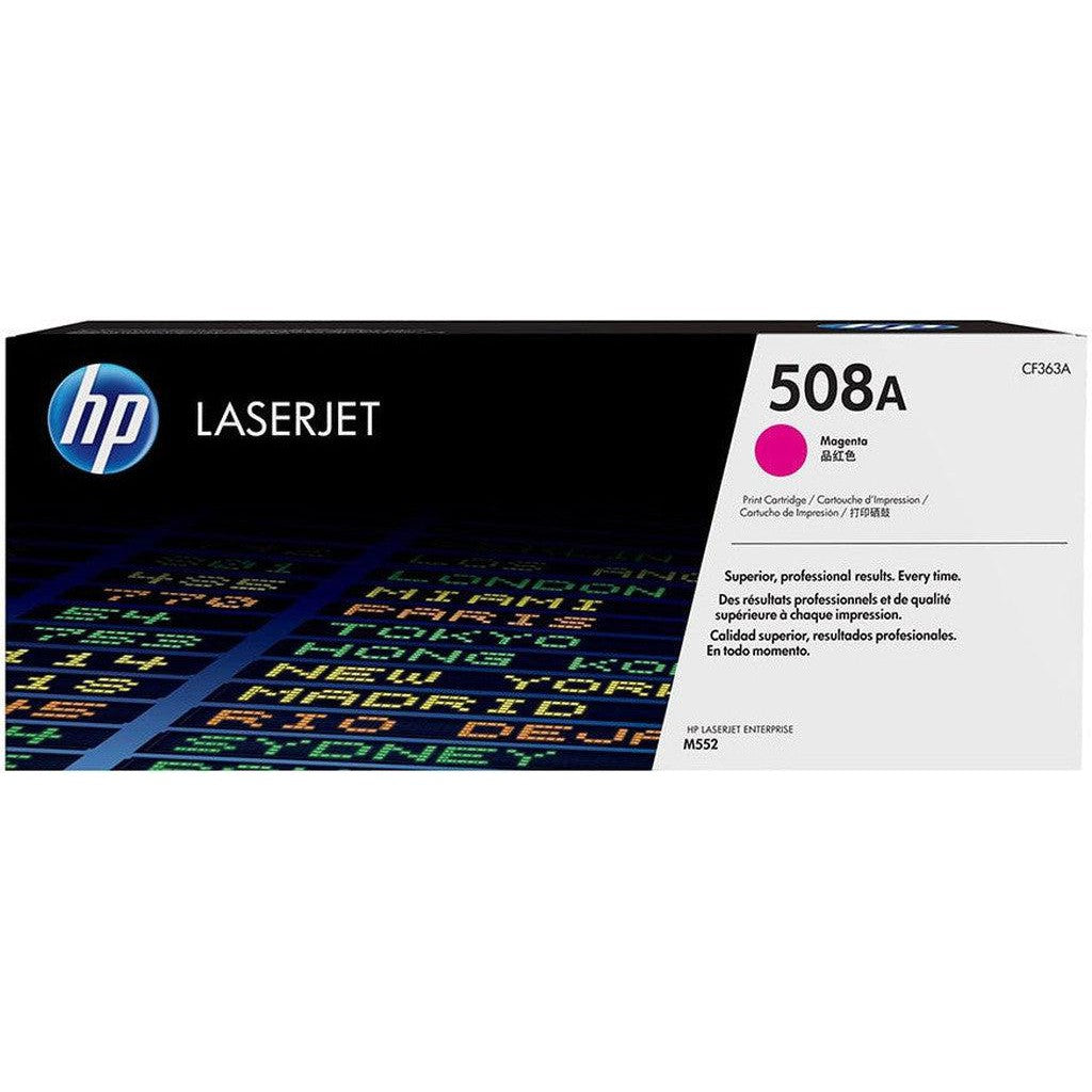 Hp 508A Magenta Original Laserjet Toner Cartridge Cf363A