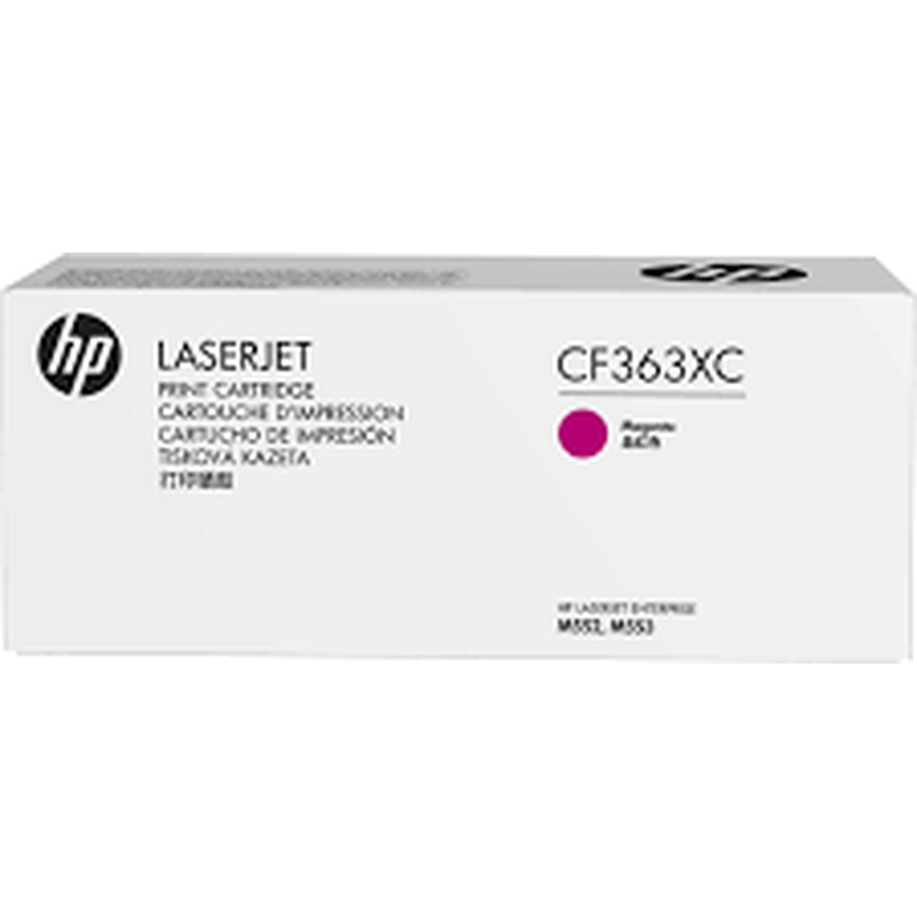 Hp 508Xc Magenta Original Toner Cartridge Cf363Xc
