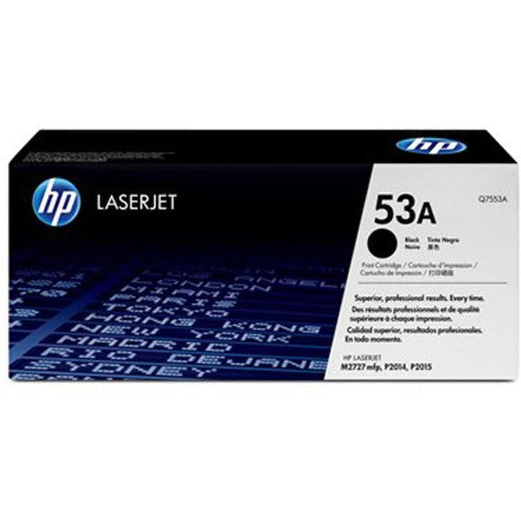 Hp 53A Black Original Laserjet Toner Cartridge Q7553A