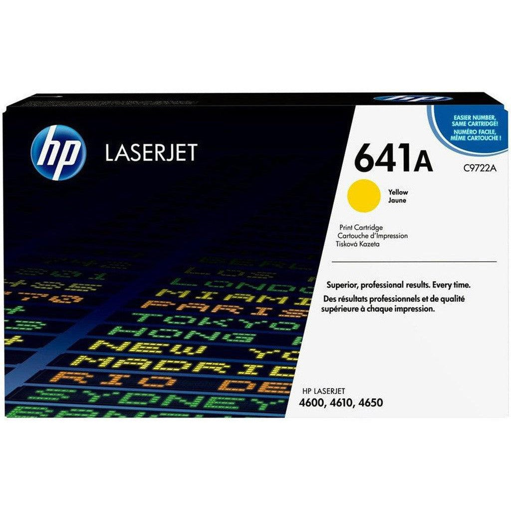 Hp 641A Yellow Original Laserjet Toner Cartridge (C9722A)
