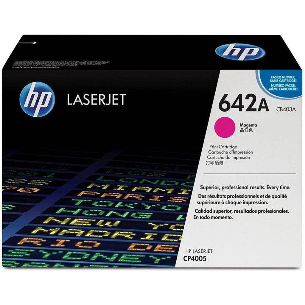 Hp 642A Magenta Original Laserjet Toner Cartridge Cb403A