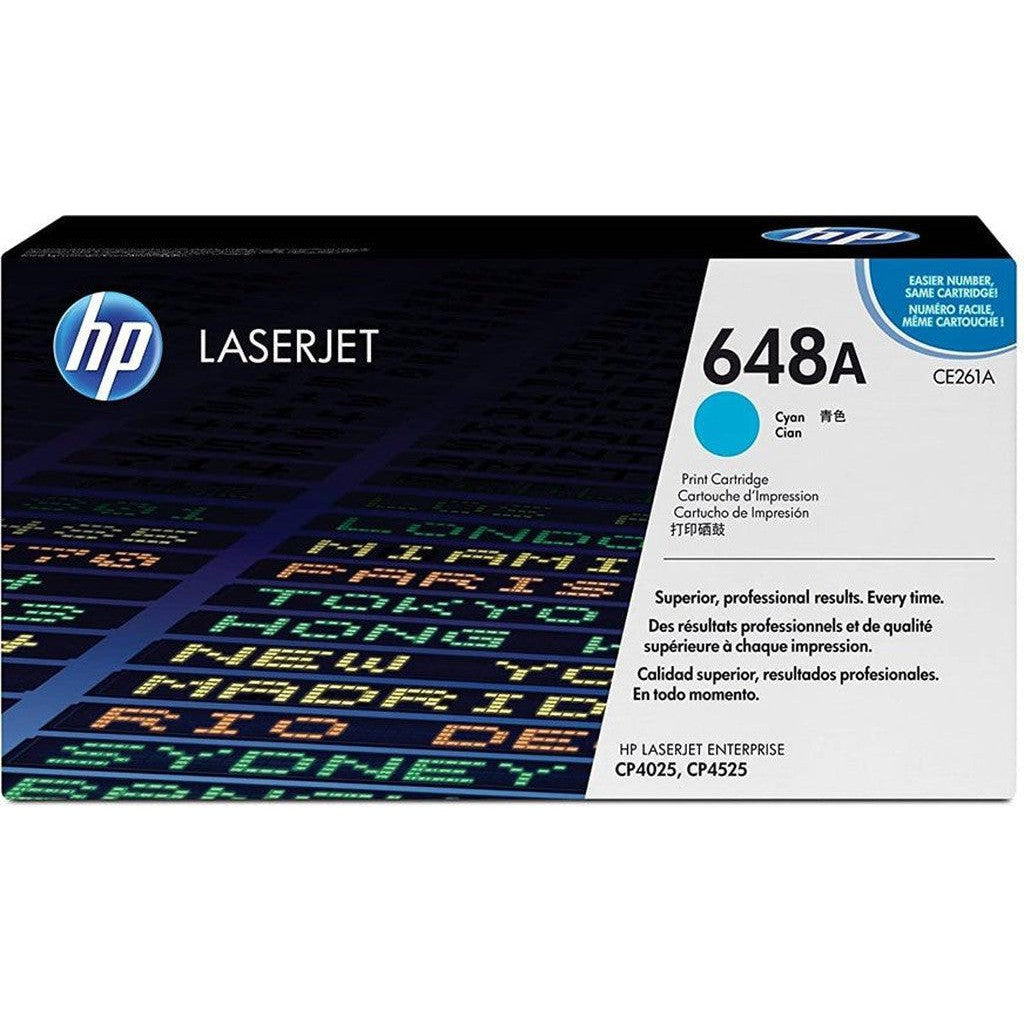 Hp 648A Ce261A Toner Cartridge Cyan