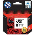 Hp 650 Black Original Ink Advantage Cartridge Cz101Ae