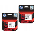 Hp 650 Original Ink Advantage Cartridge Combo Pack