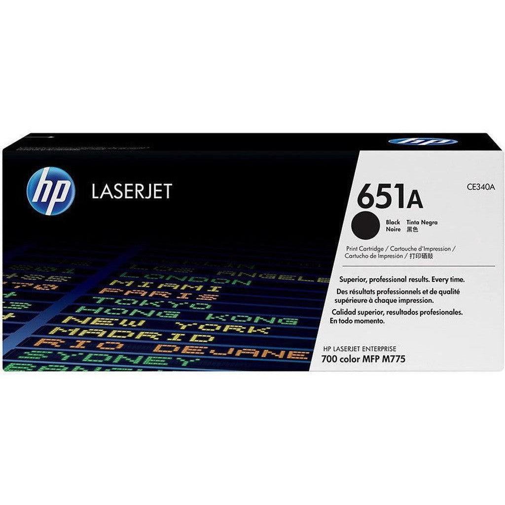 Hp 651A Black Laserjet Toner Ce340A