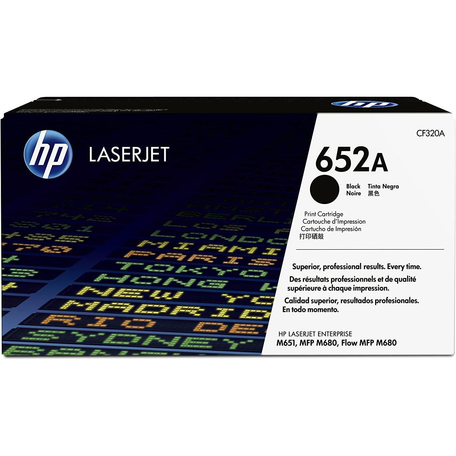 Hp 652A Black Toner Cartridge Cf320A