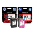 Hp 653 Color Ink Cartridge Combo Pack