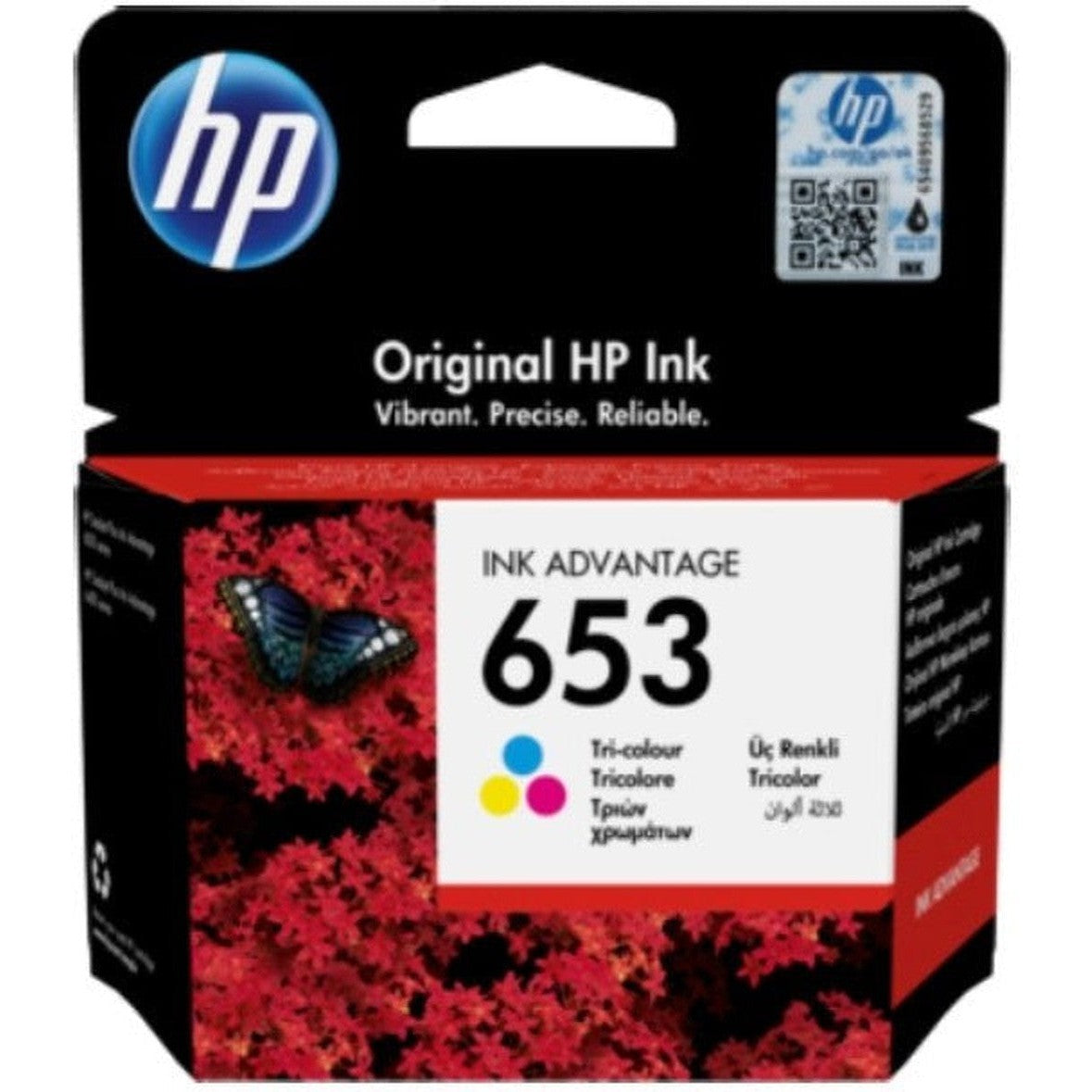 Hp 653 Original Tri-Colour Ink Cartridge