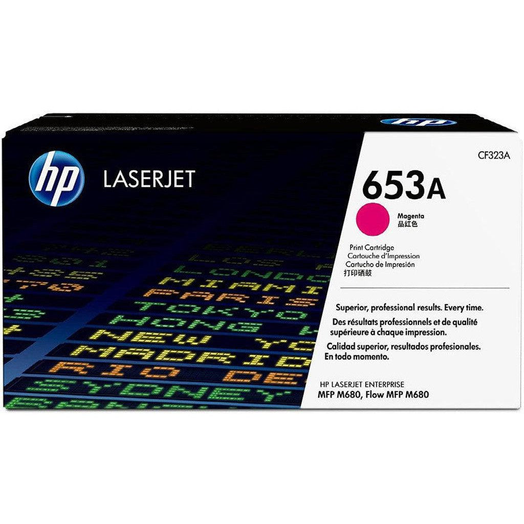 Hp 653A Magenta Toner Cartridge Cf323A