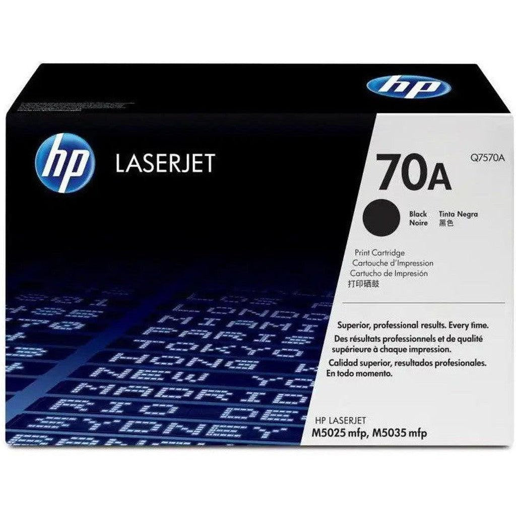 HP 70A Black Original LaserJet Toner Cartridge (Q7570A)