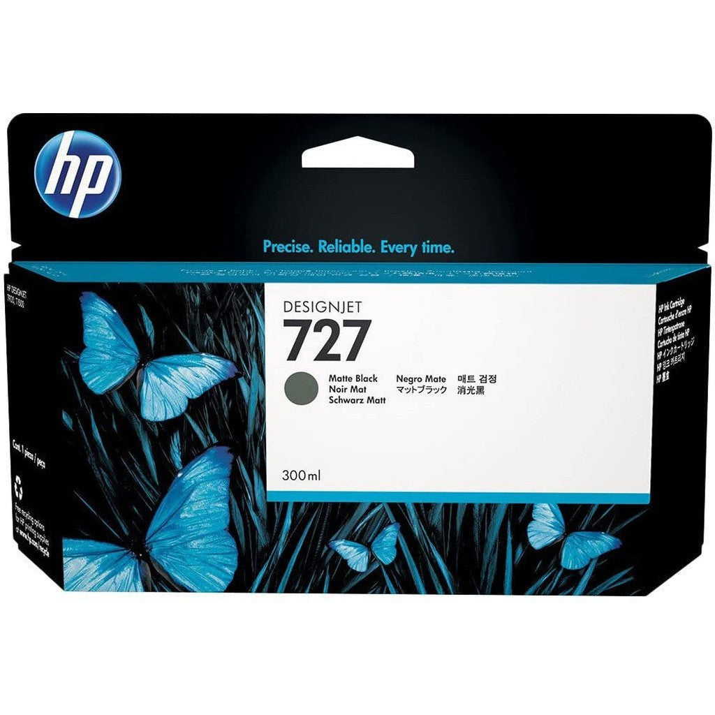 Hp 727 Matte Black 130Ml Ink Cartridge B3P22A