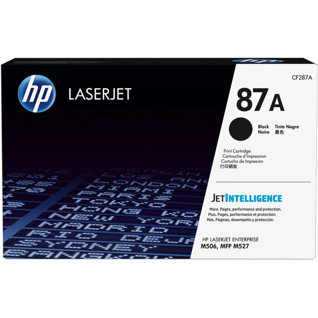Hp 87A Black Original Laserjet Toner Cartridge Cf287A