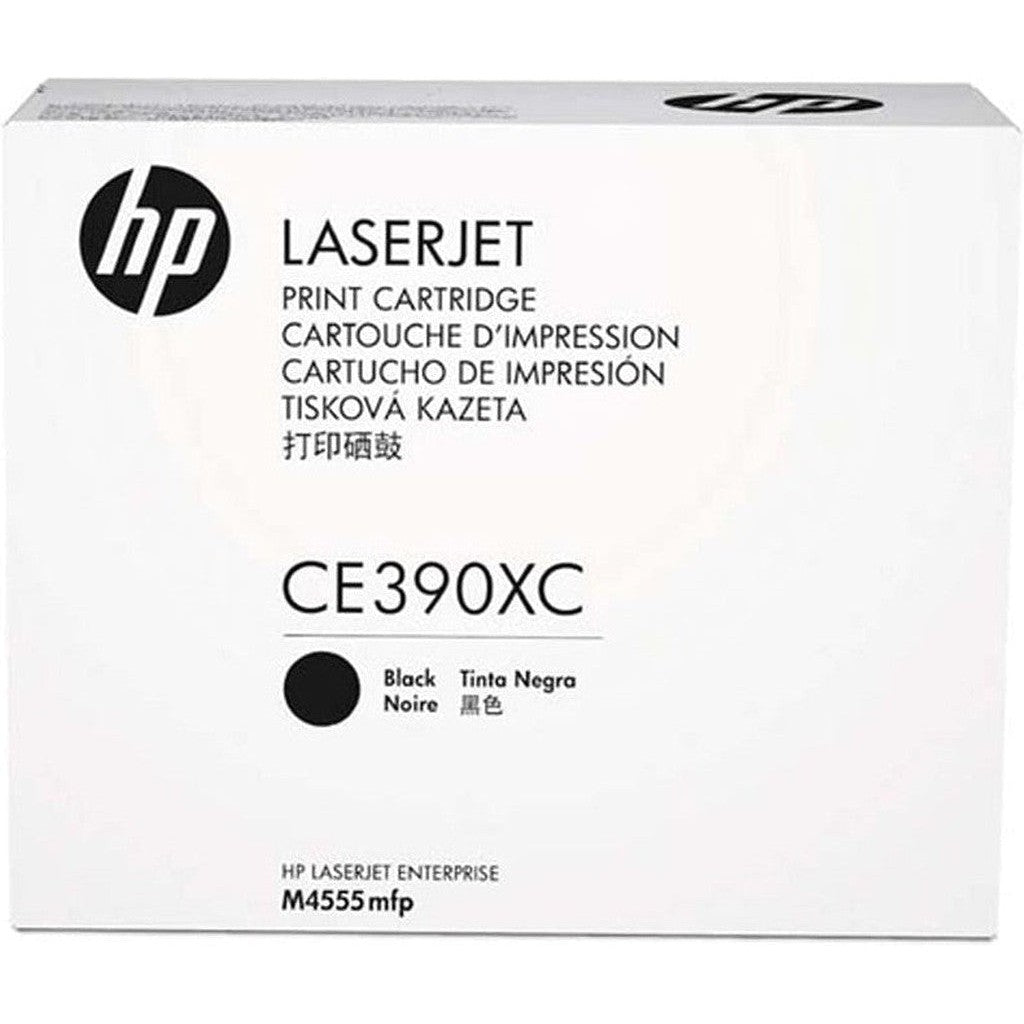Hp 90Xc Black Contract Toner Cartridge (Ce390Xc)