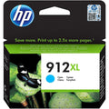 Hp 912 XL High Yield Cyan Original Ink Cartridge 3Yl81Ae