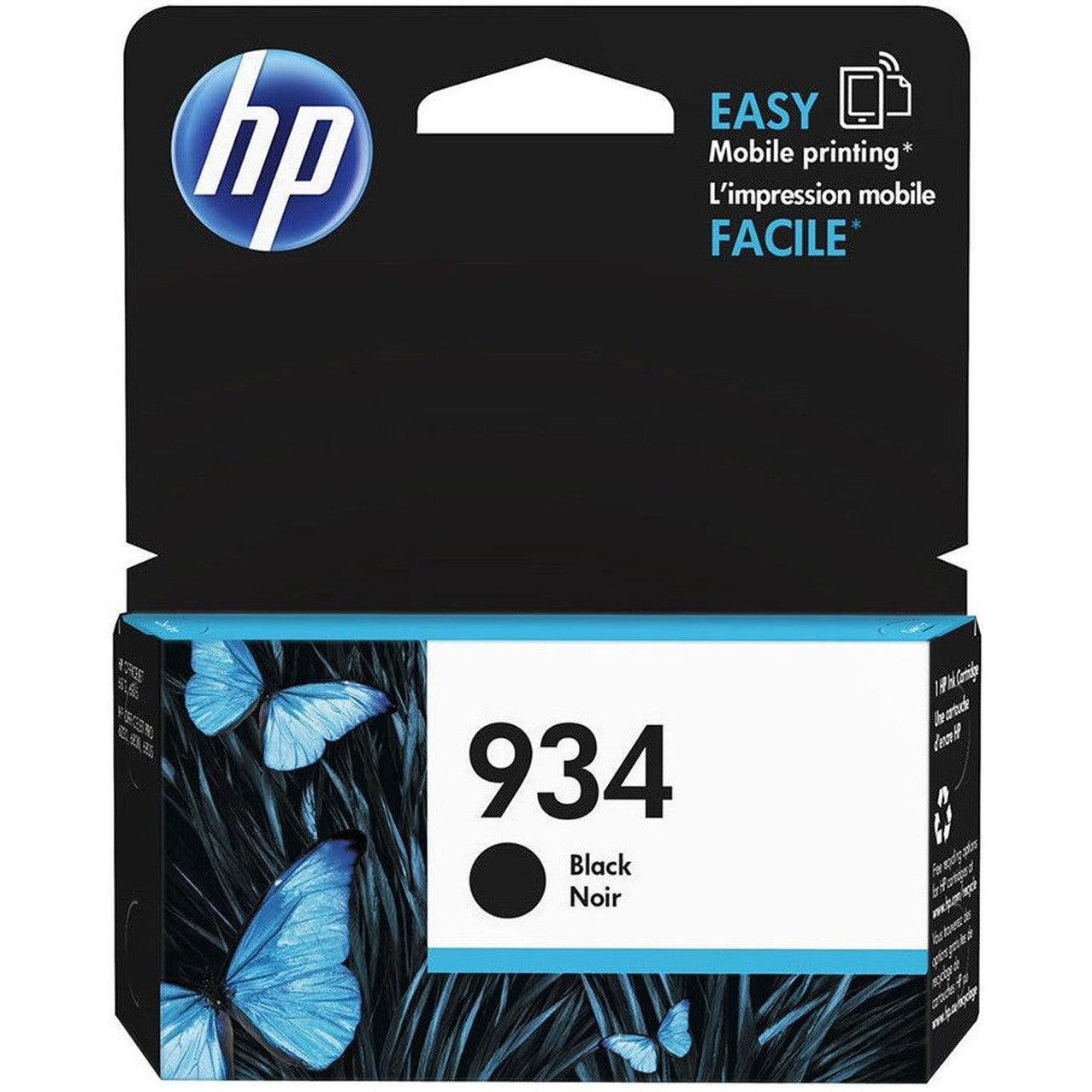 Hp 934 Black Ink Cartridge C2P19Ae