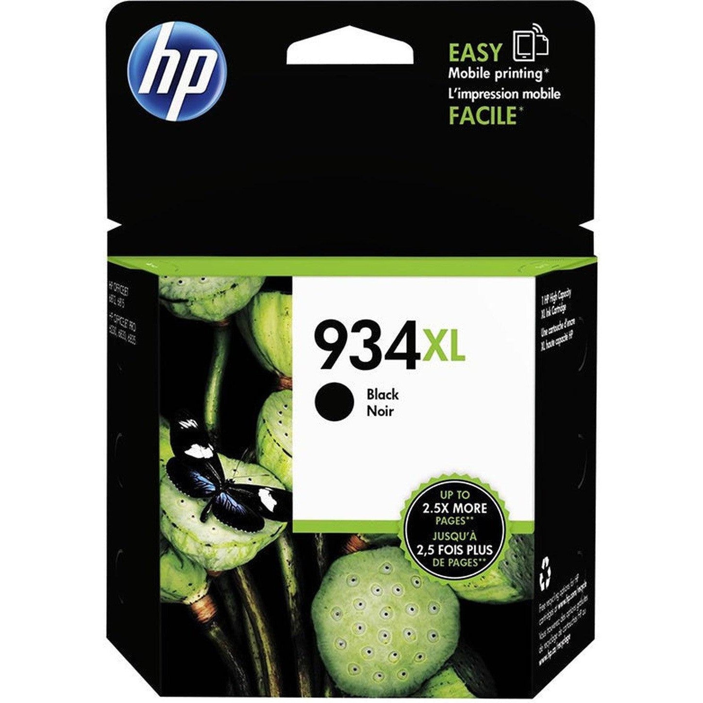 Hp 934XL Black Ink Cartridge C2P23Ae