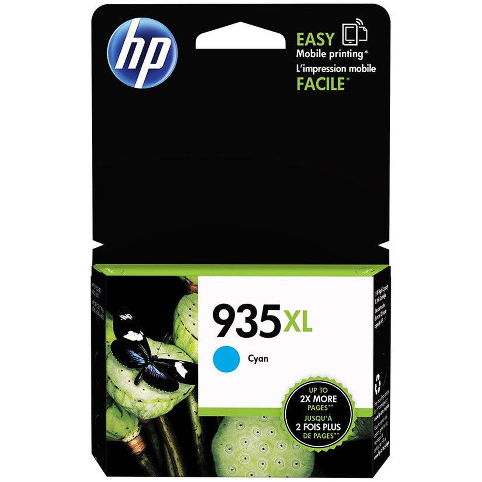 Hp 935XL Cyan Ink Cartridge C2P24Ae