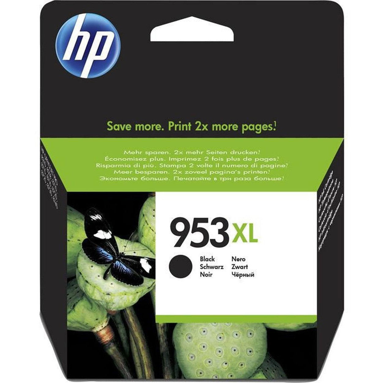 Hp 953XL Black Ink Cartridge L0S70Ae