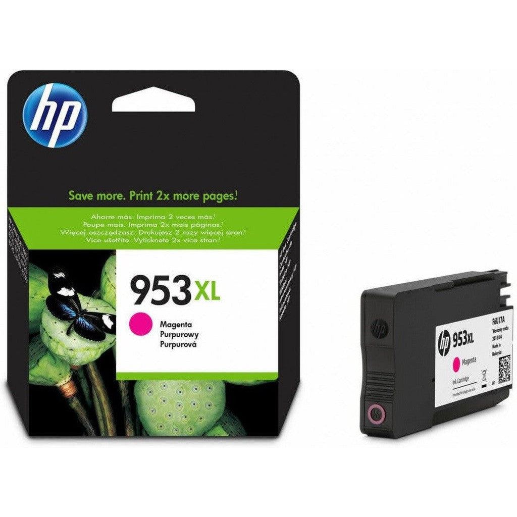 Hp 953XL Magenta Ink Cartridge F6U17Ae
