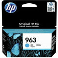 HP 963 Cyan Original Ink Cartridge - 700 Pages / Cyan Color / Ink Cartridge