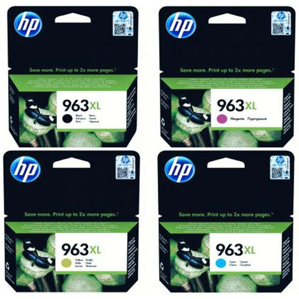 HP 963XL High Yield Original Ink Cartridge Full Set