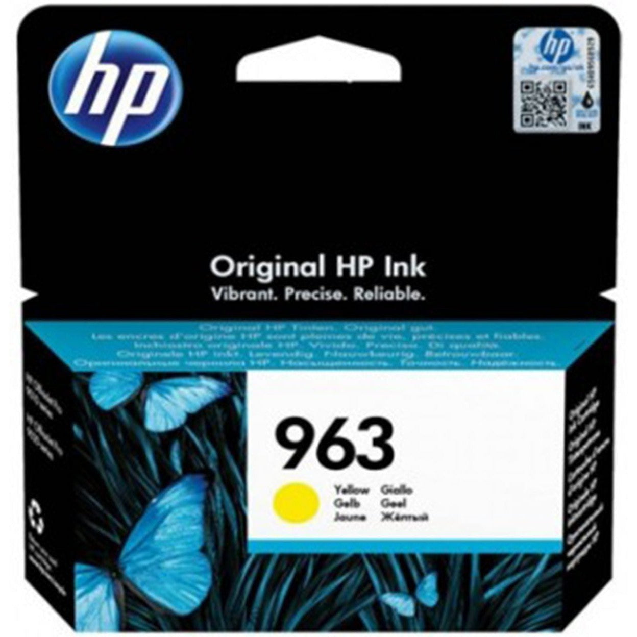 Hp 963 Yellow Ink Cartridge 3Ja25Ae