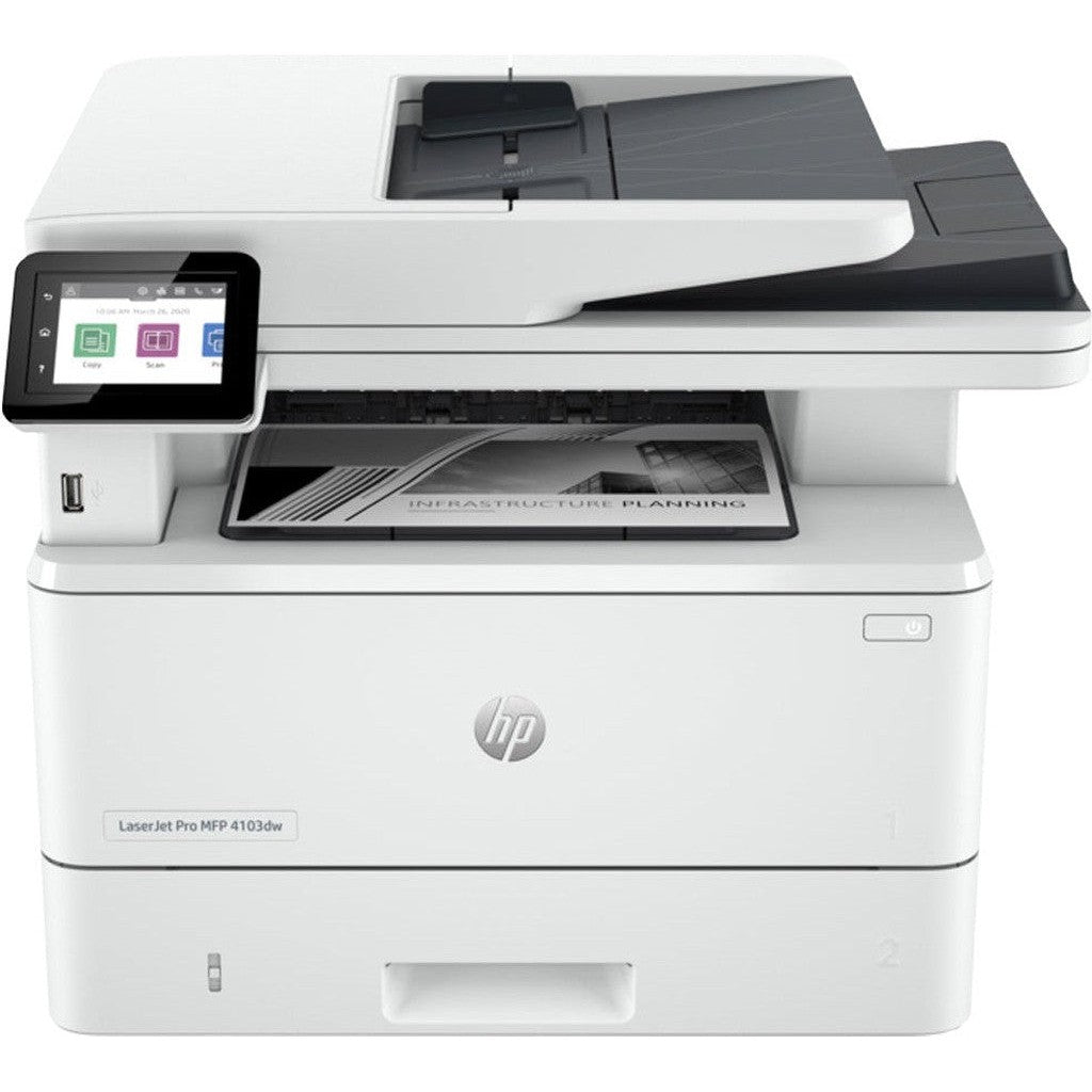 Hp Laserjet Pro Mfp 4103Dw 40Ppm 1200Dpi A4 Usb Lan Wi-Fi Mono Laser Printer