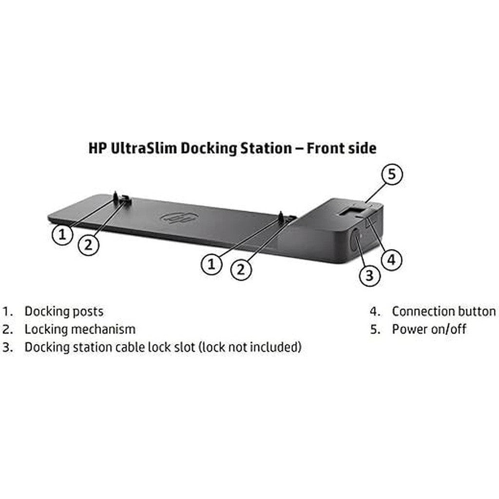 Hp Ultraslim Docking Station For Elitebook 820 And Probook 650 Notebooks (D9Y32Aa)