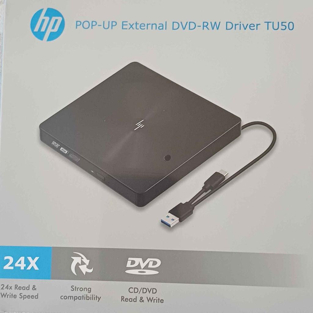 Hp pop-up external dvd-rw driver tu50