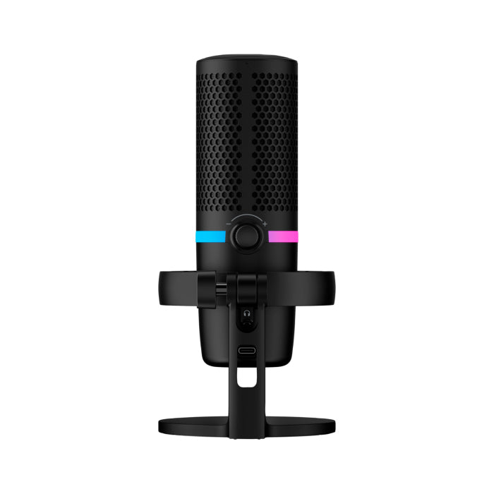 HyperX DuoCast Wired RGB Gaming and Streaming Microphone-Black