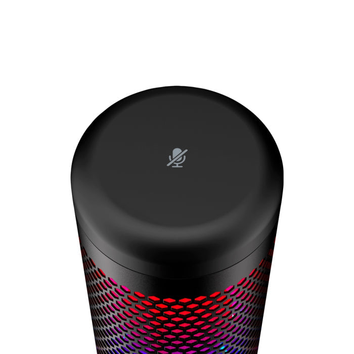 HyperX Quadcast S Customizable Lighting RGB USB Microphone - Black/Grey