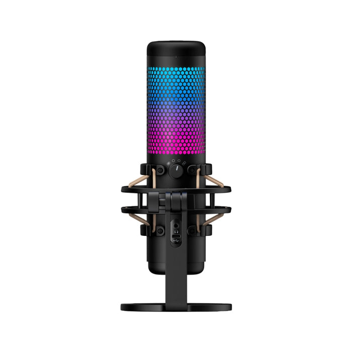 HyperX Quadcast S Customizable Lighting RGB USB Microphone - Black/Grey