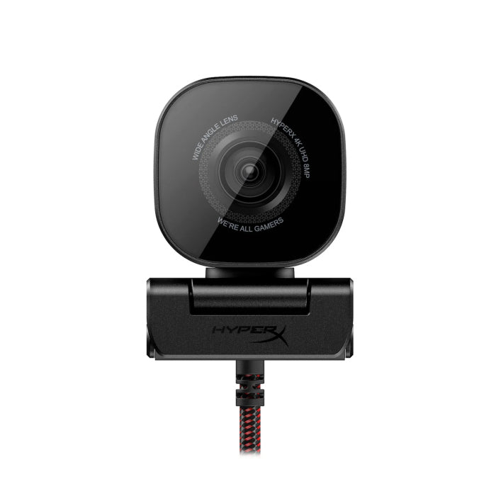 HyperX Vision S High Frame Rate 4k 30FPS 8MP Sony Starvis Sensor With Glass Lens AutoFocus And Wide Field-Of-View For PC & Mac