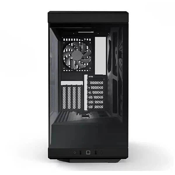 HYTE Y40 Mid Tower Two Panel Front & Left Side Tempered Glass Case With 2 Fan - Black