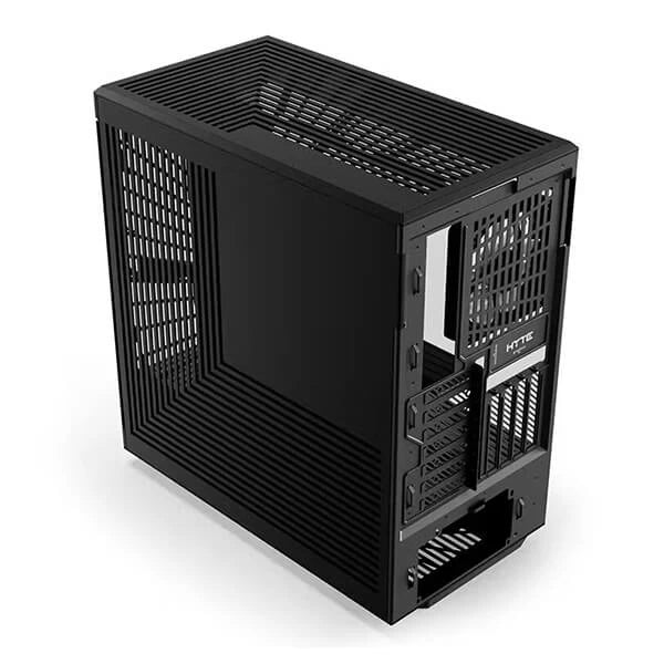 HYTE Y40 Mid Tower Two Panel Front & Left Side Tempered Glass Case With 2 Fan - Black