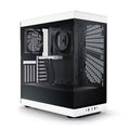 HYTE Y40 Mid Tower Two Panel Front & Left Side Tempered Glass Case With 2 Fan - Black/White