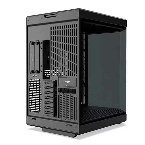 HYTE Y70 E-ATX Mid Tower Gaming Case - Pitch Black