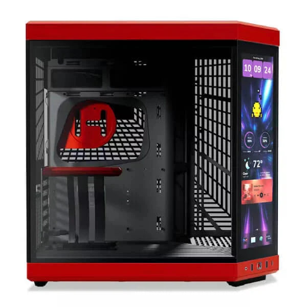 Hyte Y70 Touch Infinite Mid Tower Cabinet - Black Cherry