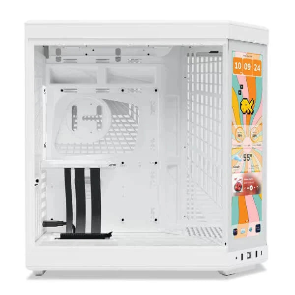 Hyte Y70 Touch Infinite Mid Tower Cabinet - Snow White