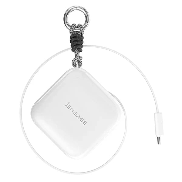 IEngage Portable Retractable Power Bank W/Led Display
