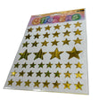 Golden Star Stickers - 1 Sheet