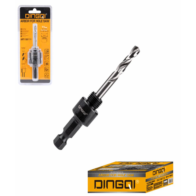 Industrial Arbor For Hole Saw 7/16mm 30mm 152mm Hex Shank