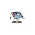 Ipad & Universal Tablet Holder with Lock Table Top Silver