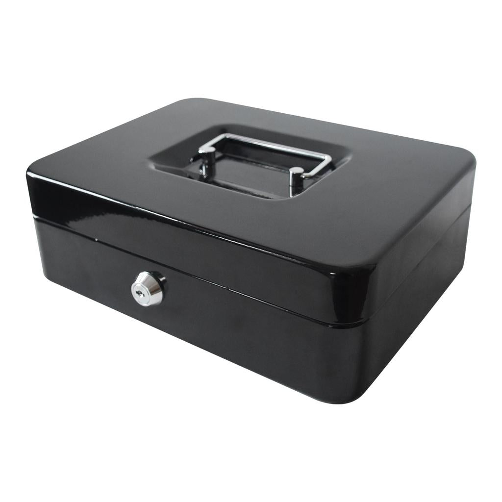 Iron Cash Box Black - 25*20*9cm Large