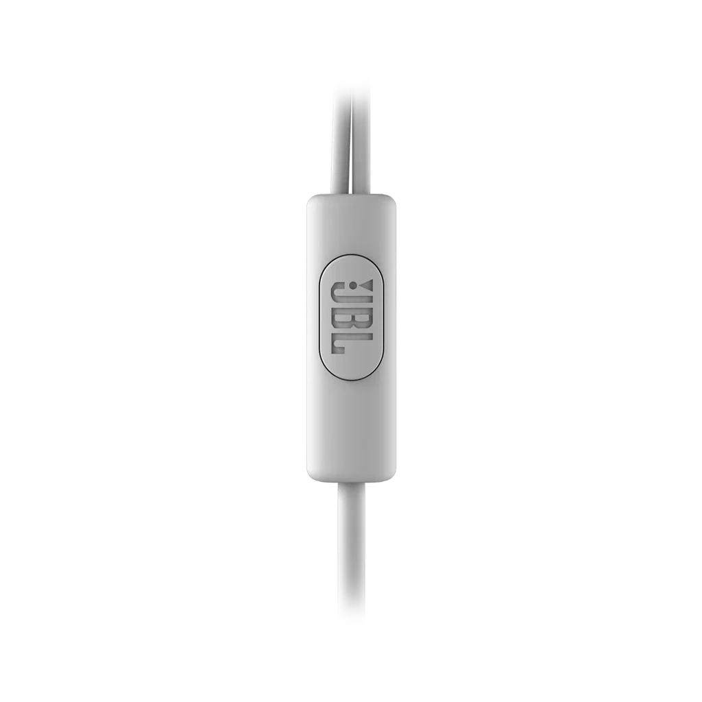 JBL C100SI Wired In Ear Headphones with Mic, JBL Pure Bass Sound White