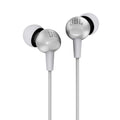 JBL C200 SIU Wired In Ear Headphones with Mic, JBL Pure Bass Sound Silver Color