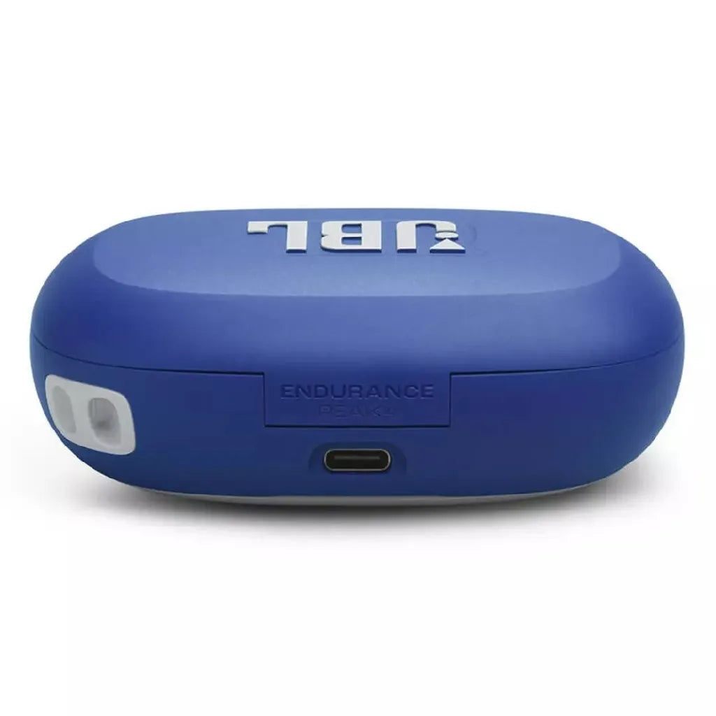 JBL Endurance Peak 4 Wireless Earbuds, JBLENDUPEAK4BLU - Blue